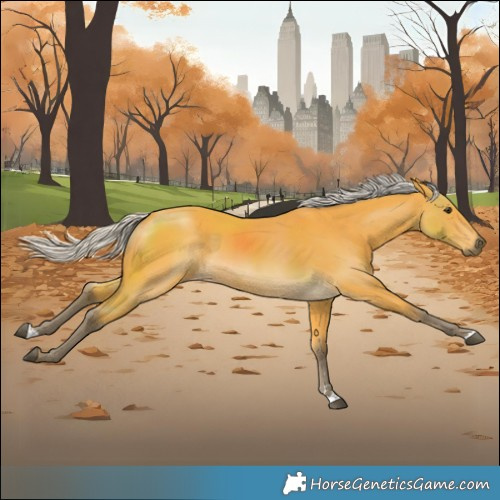 Horse Color:Silver Buckskin 