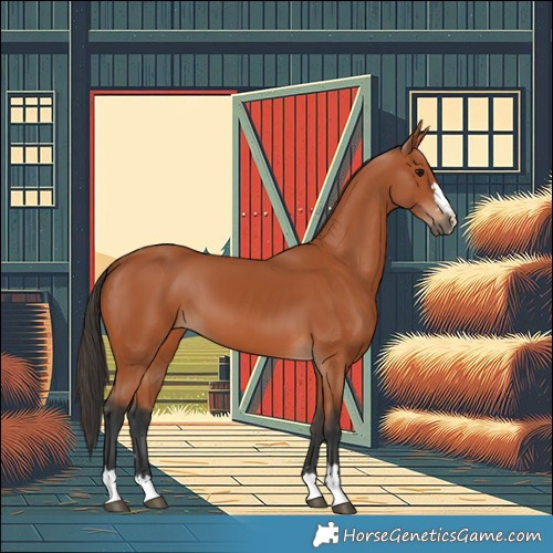 Horse Color:Bay 