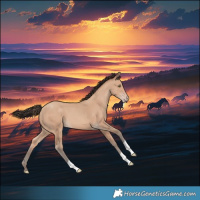 Horse Color:Amber Champagne 