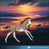 Horse Color:Classic Champagne Splash 