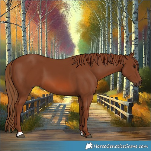 Horse Color:Chestnut 
