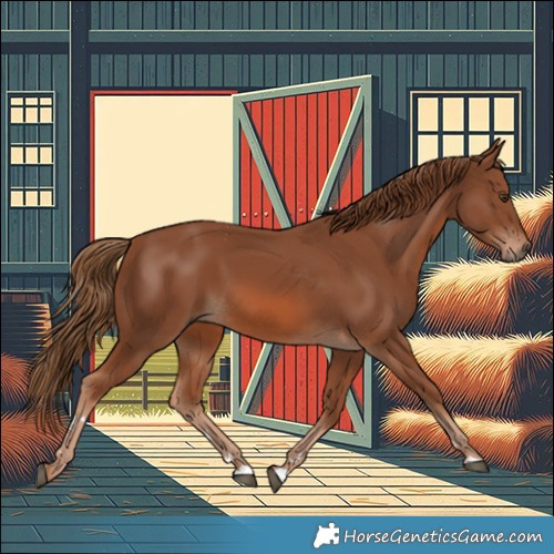 Horse Color:Chestnut 