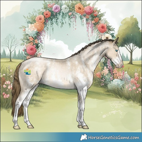 Horse Color:Buckskin Pearl Sabino Appaloosa Rabicano 