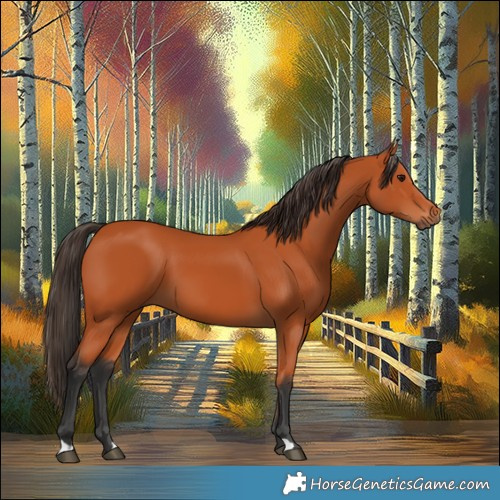 Horse Color:Bay 