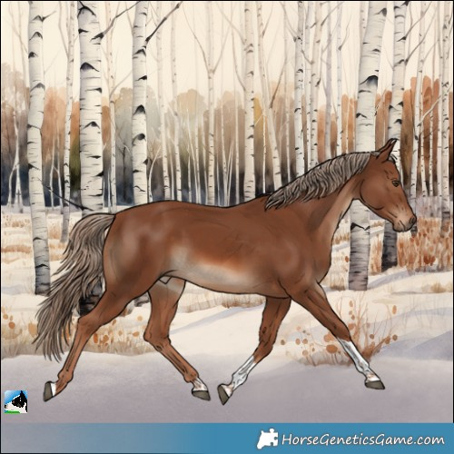 Horse Color:Chestnut Tobiano 