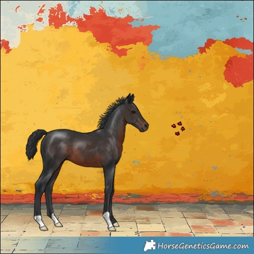 Horse Color:Brown 