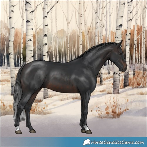 Horse Color:Brown 