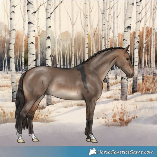 Horse Color:Bay Dun