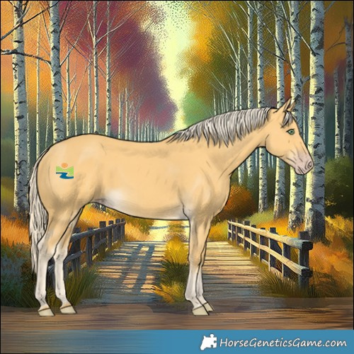 Horse Color:Gold Cream Champagne 