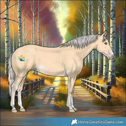 Horse Color:Gold Cream Champagne