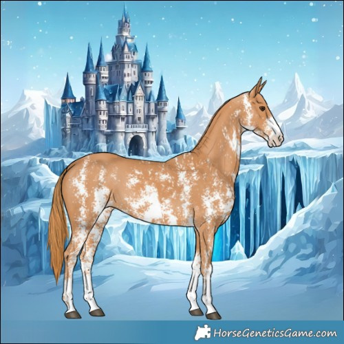 Horse Color:Chestnut Sabino 