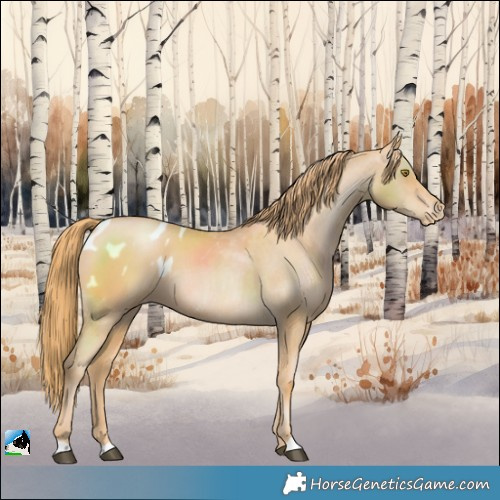 Horse Color:Chestnut Pearl Blanket 