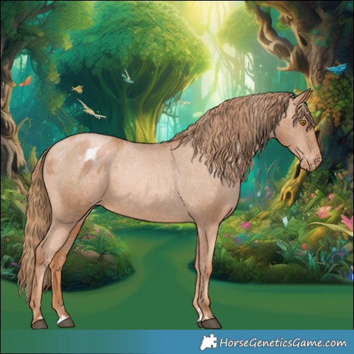 Horse Color:Chestnut Pearl Appaloosa 