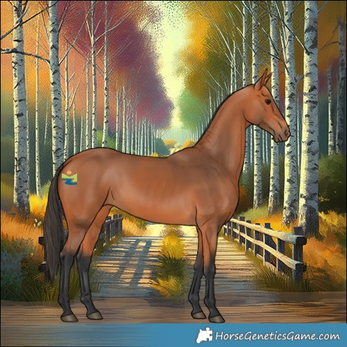 Horse Color:Bay 