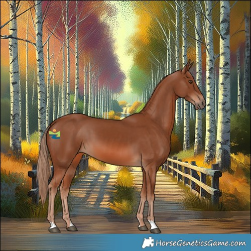 Horse Color:Chestnut 