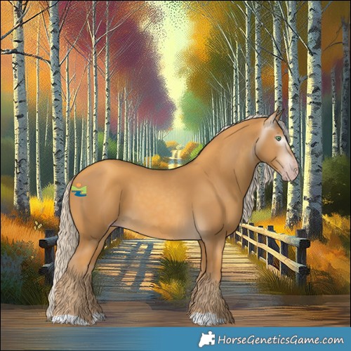 Horse Color:Gray Gold Cream Champagne 