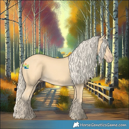 Horse Color:Gold Cream Champagne 