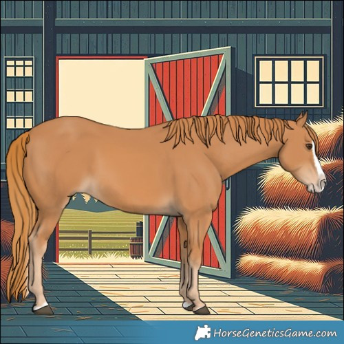 Horse Color:Chestnut Splash 