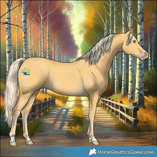 Horse Color:Gold Cream Champagne 