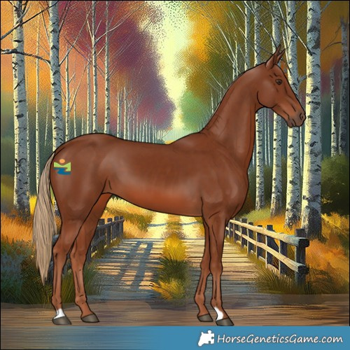 Horse Color:Chestnut 
