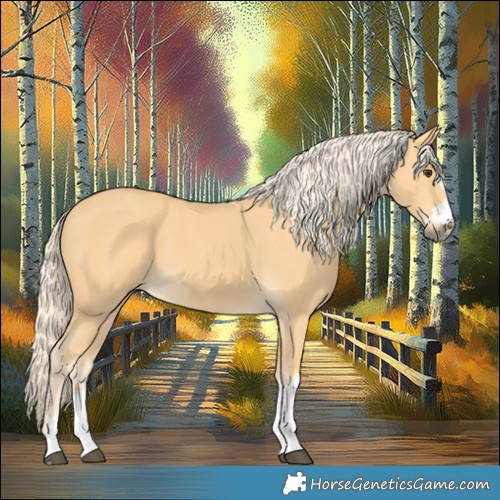 Horse Color:Palomino 