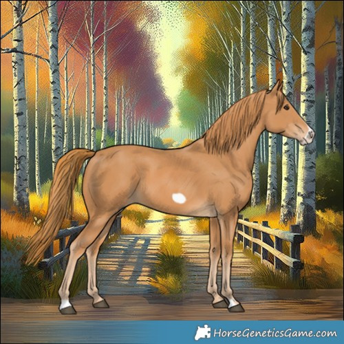 Horse Color:Chestnut Frame 