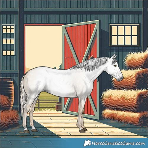 Horse Color:Gray Palomino Dun 