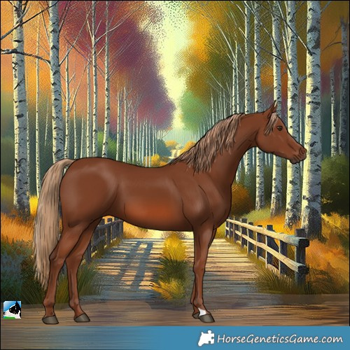 Horse Color:Chestnut 