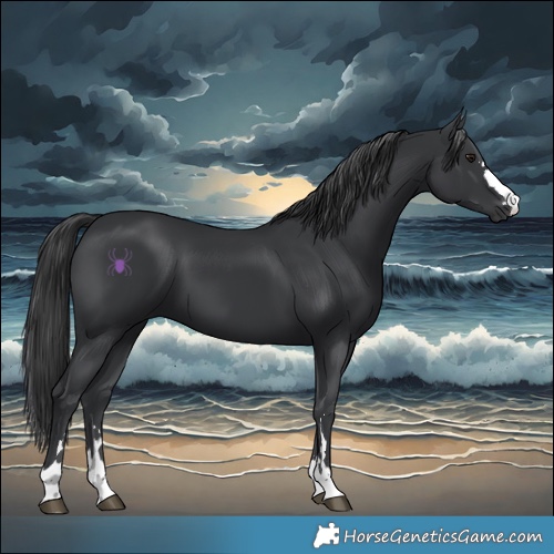 Horse Color:Black 