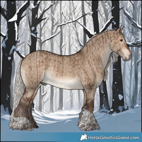 Horse Color:Silver Brown Dun Rabicano  and Silver Bay Dun Tobiano Rabicano 