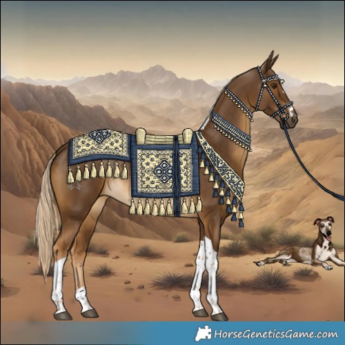 Horse Color:Chocolate Palomino Tobiano Rabicano 