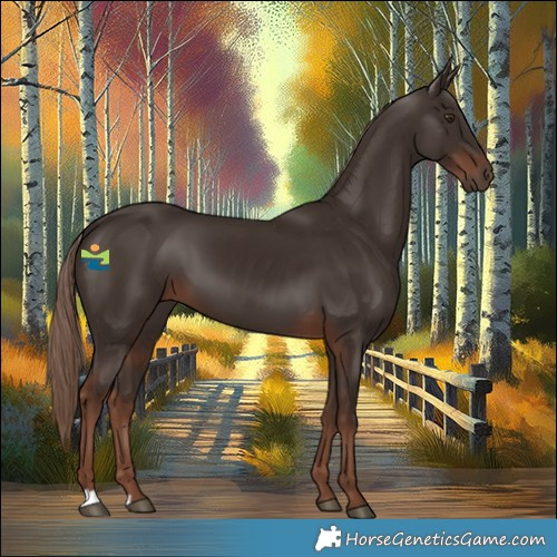 Horse Color:Liver Chestnut 