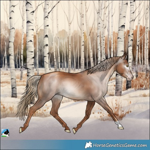 Horse Color:Gray Gold Champagne 