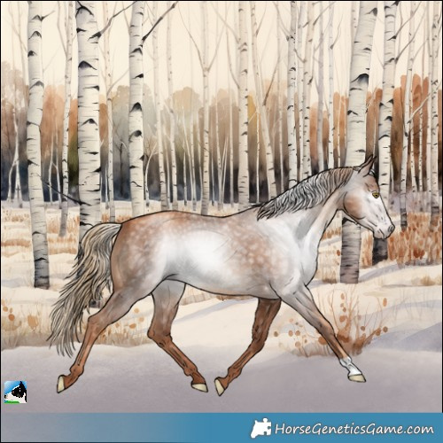 Horse Color:Gray Gold Champagne 