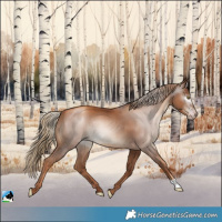Horse Color:Gray Gold Champagne