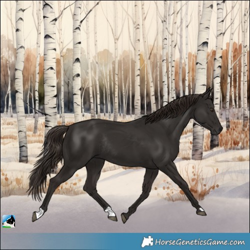 Horse Color:Liver Chestnut Rabicano 