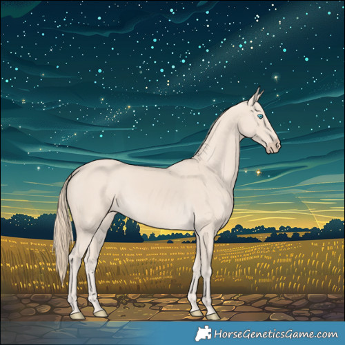 Horse Color:Smoky Creme 