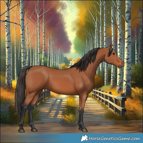Horse Color:Bay 