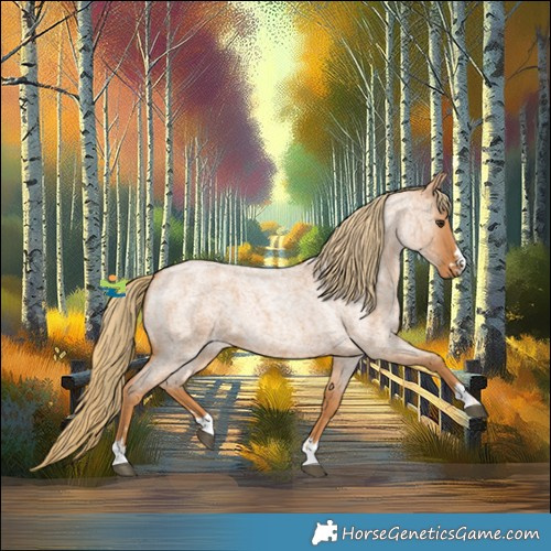 Horse Color:Red Roan 