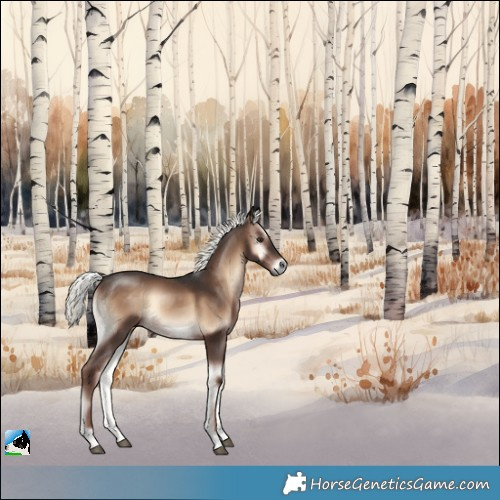 Horse Color:Liver Red Onyx Mushroom 