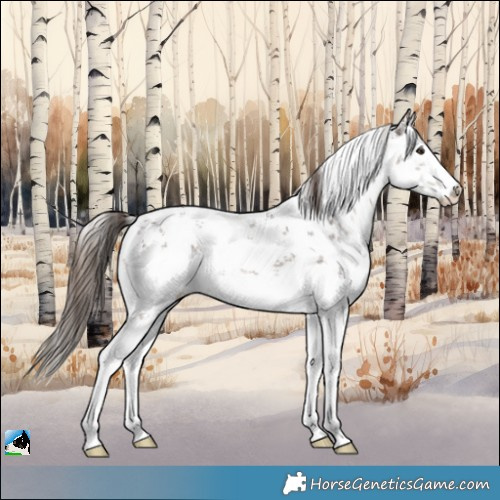 Horse Color:White Spotted Liver Chestnut Sabino Splash Rabicano