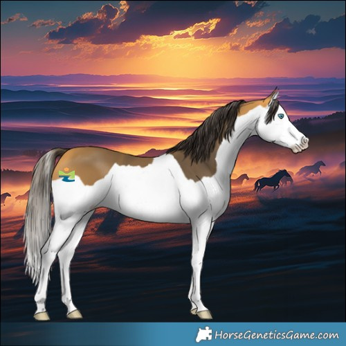 Horse Color:Buckskin Splash 