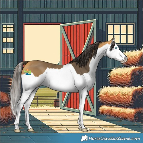 Horse Color:Buckskin Splash 