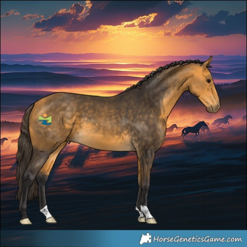 Horse Color:Buckskin 