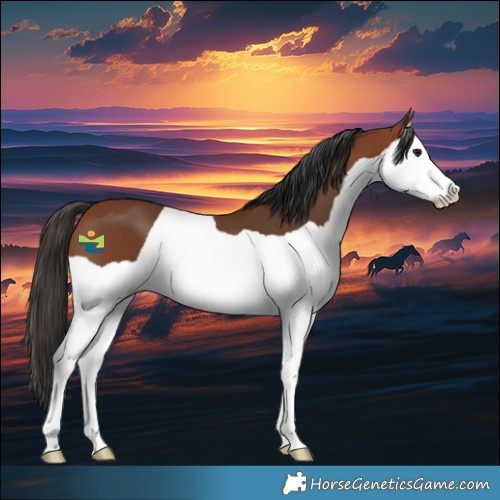 Horse Color:Bay Splash 