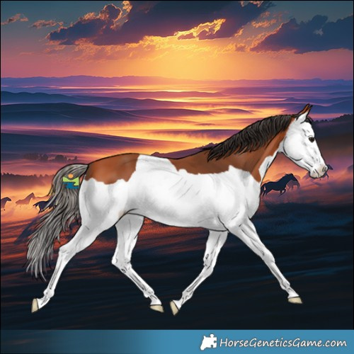 Horse Color:Bay Splash 