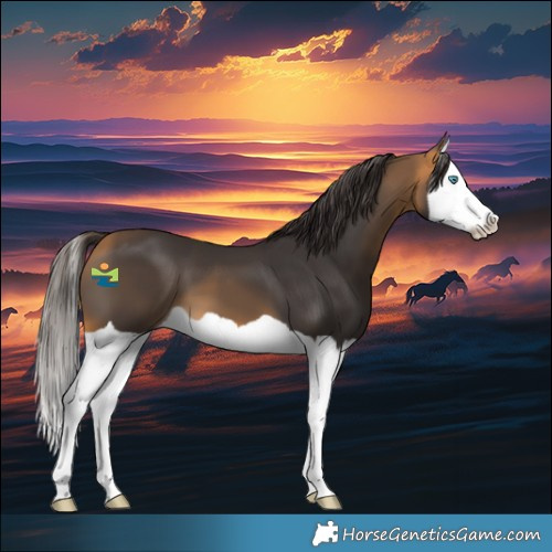 Horse Color:Buckskin Splash 