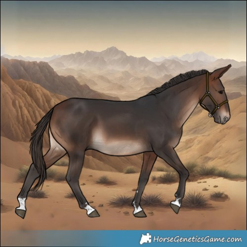 Horse Color:Brown 