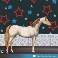 Horse Color:Red Roan Tobiano 