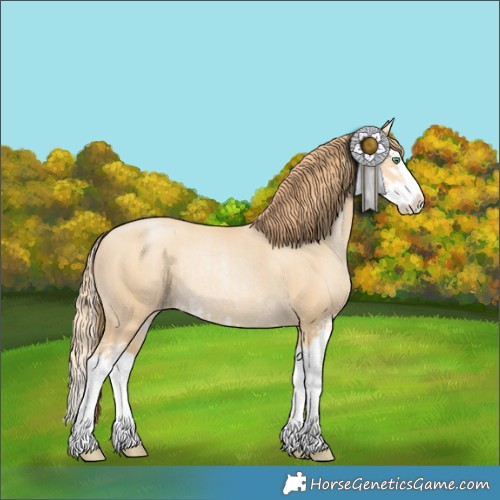 Horse Color:Classic Champagne Pearl Splash Rabicano  and Smoky Black Pearl Splash Rabicano 